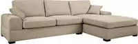 MID.YOU Ecksofa VEDA, beige, Polyester