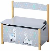 Kesper Kindersitzbank Alpaka, grau, MDF