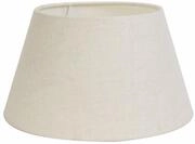 Light&amp;Living Lampenschirm, creme, Textilfaser