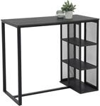 Z2 Bartisch KLARA, dunkelgrau, Holznachbildung