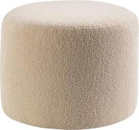 MID.YOU Hocker klein KOLO, beige, Boucl&eacute;