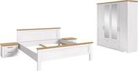 MID.YOU Bettanlage mit Kleiderschrank VERONA, L&auml;rche, Holznachbildung