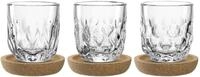 Leonardo Espresso-Set 6-tlg. GOCCE, klar, Glas