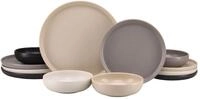 creaTable Tellerset 12-tlg. UNO, multicolour, Steinzeug