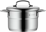 WMF Fleischtopf 14cm inkl. Deckel MINI, silber, Edelstahl