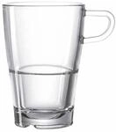 Leonardo Latte Macchiato Glas SENSO, klar, Glas