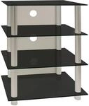 VCM Hifi-M&ouml;bel BLADOS, schwarz, Aluminium