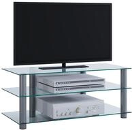 VCM TV-M&ouml;bel ZUMBO, silber, Aluminium