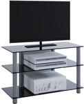 VCM TV-M&ouml;bel SINDAS, silber, Aluminium