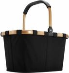 Reisenthel Carrybag Frame Gold Black, schwarz, Polyester