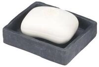 Wenko Seifenablage SLATE ROCK, anthrazit, Polyresin