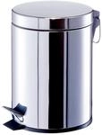 Zeller Present Treteimer 5l, silber, Edelstahl