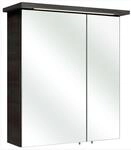 XORA Spiegelschrank ATHEN, Graphit, Holznachbildung