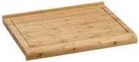Zeller Present Back-/Tranchierbrett 48cm, natur, Bambus