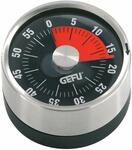 GEFU Timer OPTICO, schwarz/ silber, Edelstahl