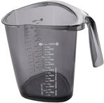Dr. Oetker Messbecher 1l, grau, Kunststoff