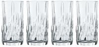 Nachtmann Longdrinkglas 4-tlg. SHU, klar, Kristallglas