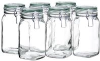 M&auml;ser Einmachglas 6er-Set GOTHIKA, transparent, Glas