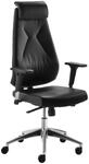Venda Chefsessel MASTER, schwarz, Leder