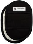 LE CREUSET Topf-Griffschutz 2 St., schwarz, Baumwolle