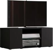VCM TV-Lowboard LOWINA, schwarz, Holznachbildung