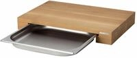 Continenta Multifunktionsbrett mit Schublade, eiche, Holz