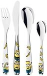 WMF Kinderbesteck-Set 4-tlg. Minions, silber, Cromargan