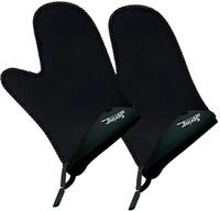 Spring Handschuh-Paar, schwarz, Thermoplast