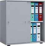 VCM B&uuml;roschrank LONA, grau, Holznachbildung