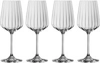 Spiegelau Wei&szlig;weinglas Set 4-tlg. LIFESTYLE, klar, Kristallglas