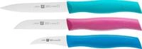 ZWILLING Messerset 3-tlg. TWIN GRIP, multicolour, Edelstahl