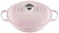 LE CREUSET Gourmet Profitopf 26cm Shell Pink SIGNATURE, pink,...