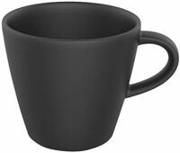 Villeroy &amp; Boch Espressotasse Manufacture Rock, schwarz, Porzellan
