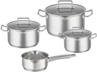 R&ouml;sle Topfset 4-tlg. EXPERTISO, silber, Edelstahl