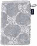 JOOP! Waschhandschuh CORNFLOWER CLASSIC, silber, Baumwolle