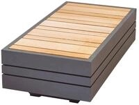Zebra Kaffeetisch klein CUBO, teak, Holz