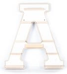 VCM Boarti Tonieregal-Buchstabe A, Holznachbildung