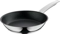 WMF Stielpfanne Advanc 24 cm PERMADUR ADVANCE, schwarz/ silber,...