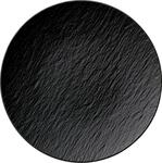 Villeroy &amp; Boch Speiseteller MANUFACTURE ROCK, schwarz, Porzellan