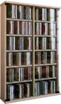 VCM CD/DVD-Turm ROMA, Eiche s&auml;gerau/sonoma, Holznachbildung