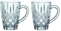 Nachtmann Teebecher 2er-Set NOBLESSE, klar, Kristallglas