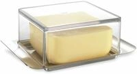 GEFU Butterdose BRUNCH, transparent, Kunststoff