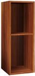 VCM Schallplatten-Regal PLATTO, nussbaum, Holznachbildung