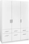 Z2 Dreht&uuml;renschrank 3-t&uuml;rig CELLE, Holznachbildung