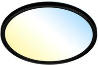 Briloner LED-Deckenleuchte SLIM, schwarz, Kunststoff