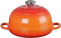 LE CREUSET Brot Br&auml;ter, orange, Gusseisen