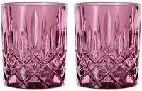 Nachtmann Whiskybecher 2er-Set NOBLESSE, berry, Kristallglas