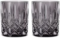 Nachtmann Whiskybecher 2er-Set NOBLESSE, schwarz, Kristallglas