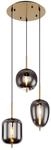 Globo Lighting H&auml;ngeleuchte BLACKY I, messing, Metall
