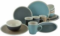 Creatable Kombiservice 16-tlg. NORDIC LIVING COOL, anthrazit,...